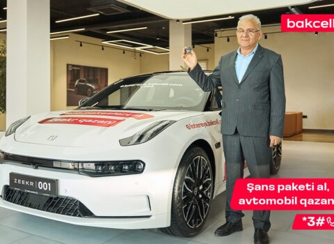 “Bakcell”in lotereyasında 7-ci lüks avtomobil uduldu