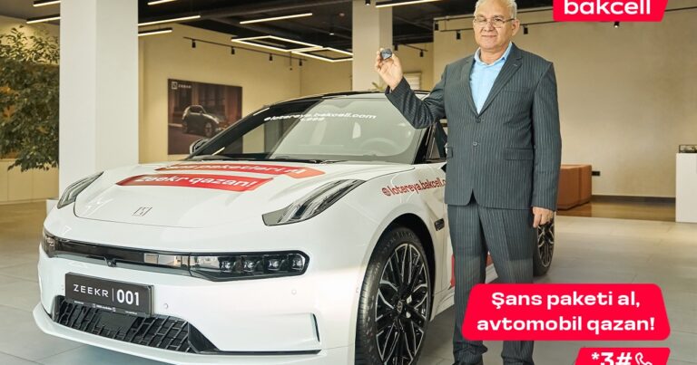 “Bakcell”in lotereyasında 7-ci lüks avtomobil uduldu – Fotolar