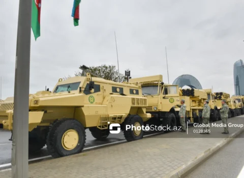 Zəfər Gününə həsr olunmuş hərbi parada hazırlıq… – FOTOLAR
