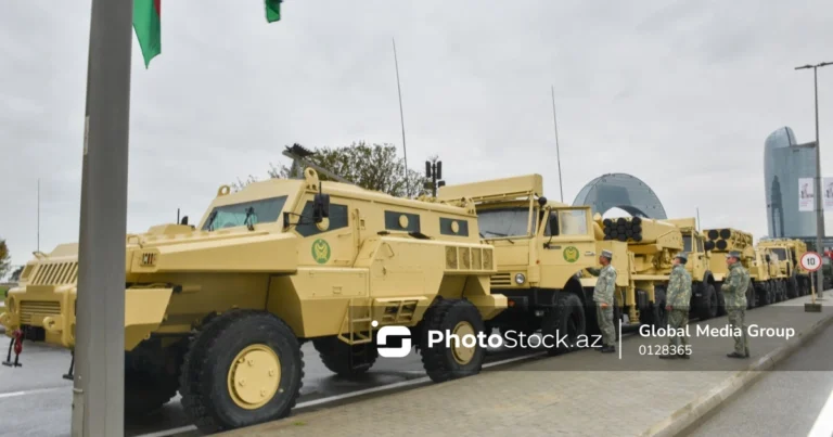 Zəfər Gününə həsr olunmuş hərbi parada hazırlıq… – FOTOLAR