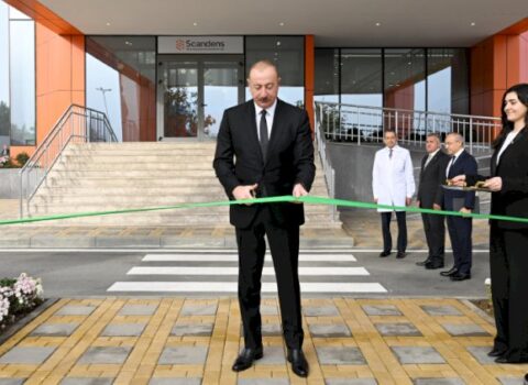 Prezident açılış etdi