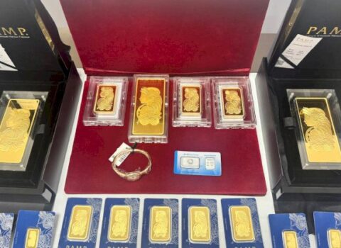 Bakı aeroportunda 11 kq qızıl aşkarlandı – İz yenə də Dubaya gedib çıxır – FOTO