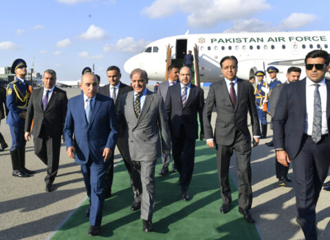 Şahbaz Şərif Azərbaycana gəldi – FOTOLAR