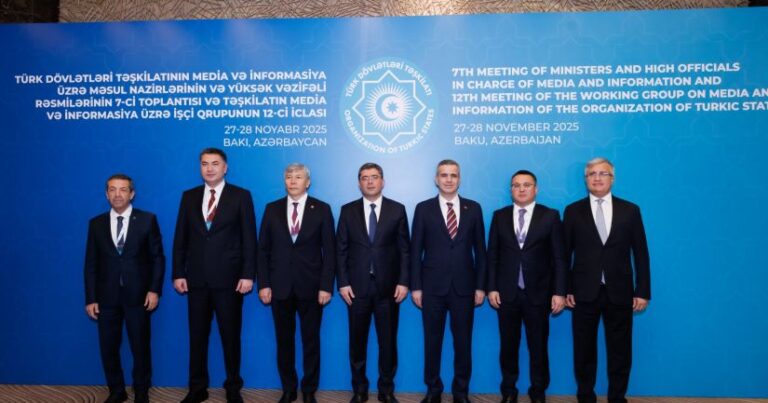 Türk Dövlətləri Təşkilatının media və informasiya üzrə məsul nazirlərinin və yüksək vəzifəli rəsmilərinin 7-ci toplantısı keçirildi – FOTO