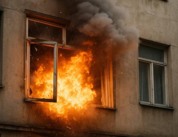 Bakıda binada yanğın söndürülüb – Yenilənib