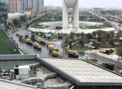 Zəfər paradına hazırlıq… – FOTO