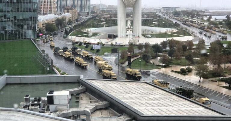 Zəfər paradına hazırlıq… – FOTO