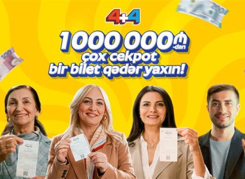 “4+4” lotereyasında cekpot 1 000 000 manatı keçdi