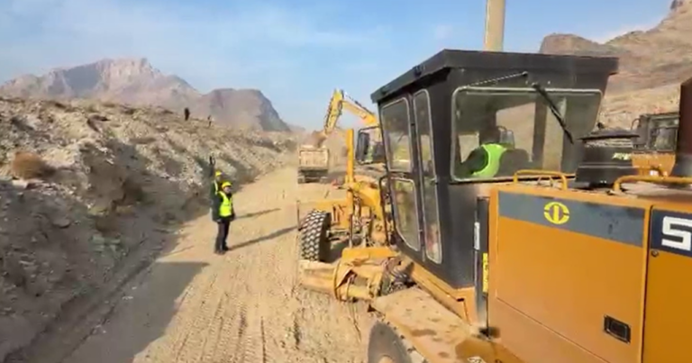 Ermənistanla sərhəddəki dəmir yolu tikintisindən yeni VİDEO