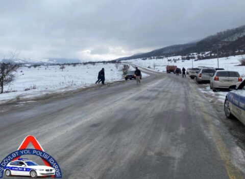 Yol polisindən hava şəraiti ilə əlaqədar sürücülərə müraciət