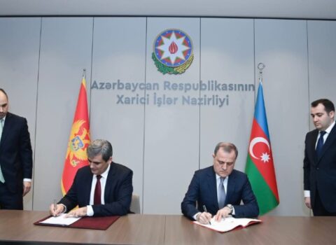 Azərbaycanla Monteneqro arasında Anlaşma Memorandumu imzalandı