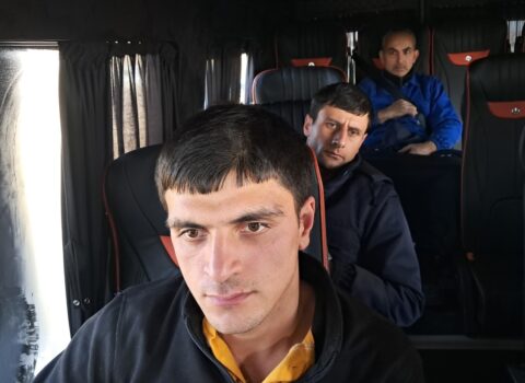 Ağdərənin Vəngli kəndinə növbəti köç karvanı yola salındı
