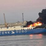 Odessa limanında Türkiyəyə məxsus yük gəmisi vuruldu