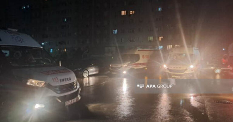 Lökbatanda güclü yanğın olub, 4 nəfər ölüb