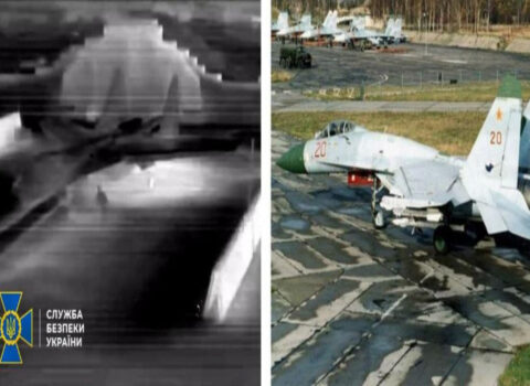 Ukrayna Krımda Rusiyanın iki hərbi təyyarəsini vurub