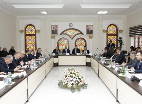 Sudan səmərəli istifadənin təkmil üsullarımın tətbiqi mövsusunda geniş tərkibli iclas keçirildi – Fotolar