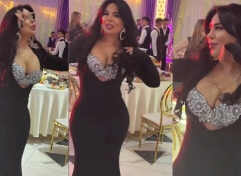 Dar libas, dekolte… – “Pişik Günel” sosial şəbəkəni qarışdırdı + VİDEO