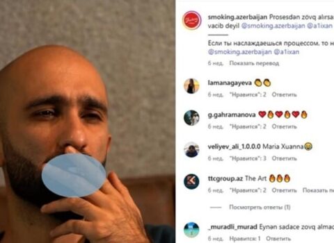 Əlixan Rəcəbov tütün reklamı etdi – Şirkət cərimələndi – FOTO