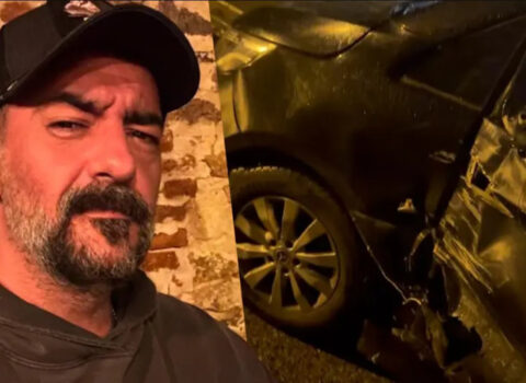 Türkiyəli aktyor qəzaya düşdü – FOTO