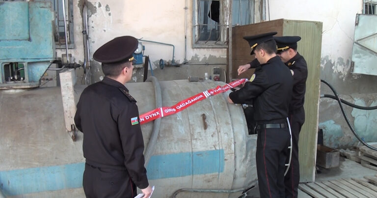 Sumqayıtda sexin fəaliyyəti dayandırıldı – VİDEO