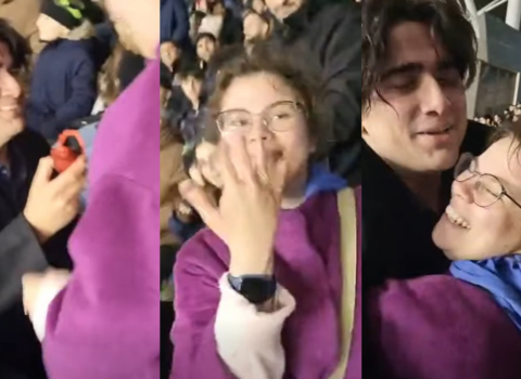 “Qarabağ”ın oyununda evlilik təklifi – VİDEO