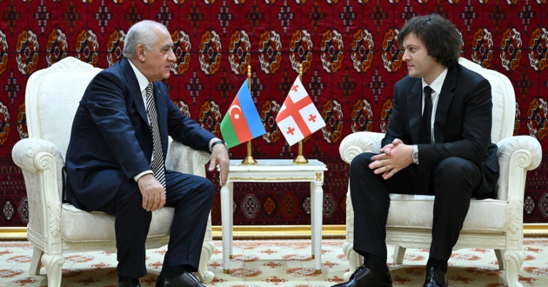 Baş nazir gürcüstanlı həmkarı ilə görüşdü Baş nazir gürcüstanlı həmkarı ilə görüşdü