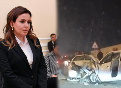 Hakimin öldüyü qəzanın görüntüləri – VİDEO