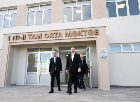 Kərkicahanda məktəb əsaslı təmirdən sonra istifadəyə verildi