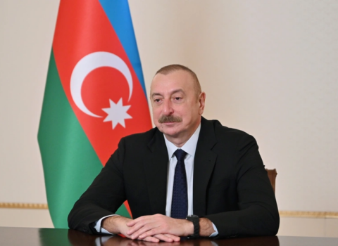Azərbaycan XİN dövlət başçısını təbrik etdi