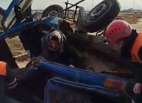 Avtobus ağır qəzaya düşdü – 2 ölü, 9 yaralı 