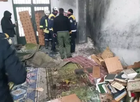 “İmam Əli” məscidi partladıldı: ölənlər var