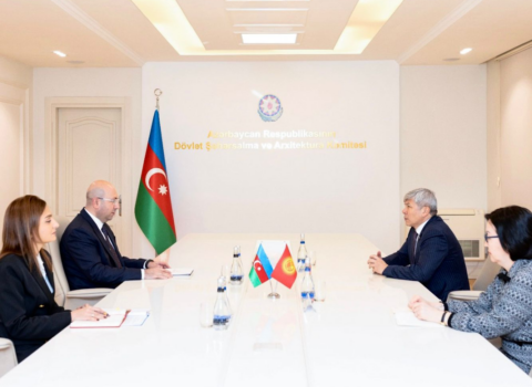 Anar Quliyev Qırğızıstanın Azərbaycandakı səfiri ilə görüşdü