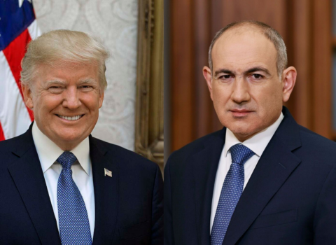 Tramp Paşinyana məktub göndərdi