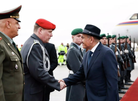 Paşinyan Berlində – FOTO