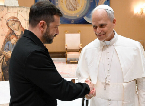 Zelenski Roma Papası ilə görüşdü