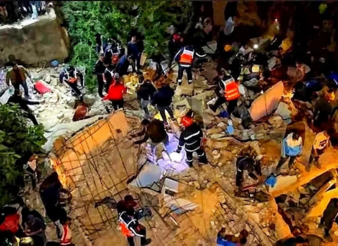 Mərakeşdə iki bina uçdu, 19 nəfər öldü