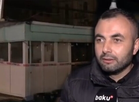 “İşçilərdən biri yanırdı, mən söndürdüm…” – VİDEO