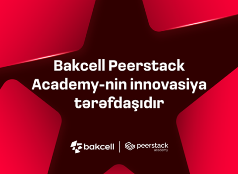 “Bakcell” “Peerstack Academy”nin innovasiya tərəfdaşıdır