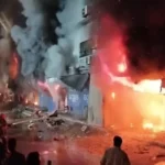 Ticarət mərkəzində yanğında ölənlərin sayı 6 nəfərə çatıb