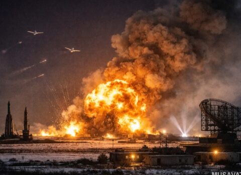 Ukrayna Rusiyanın “toxunulmaz” poliqonunu vurdu