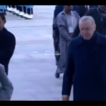 Türkiyədə səfərdə olan prezident yıxıldı – VİDEO