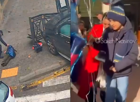 Hədiyyəsinə baxanda yaralanmışdı – Sərxan belə qarşılandı+Video