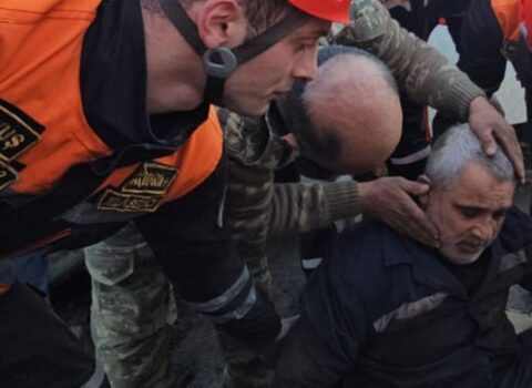 Lənkəranda təmir zamanı avtobusun altında qalan kişi xilas edilib