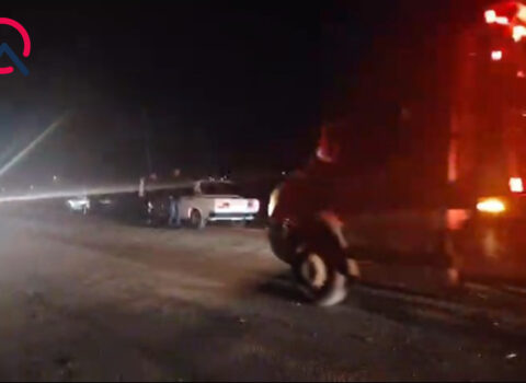 Cəlilabadda “KamAz”la “Hyundai” toqquşdu – Yaralılar var