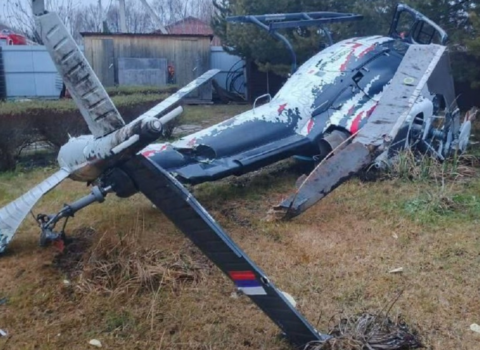 Rusiyada istirahət mərkəzində helikopter qəzası – Pilot öldü