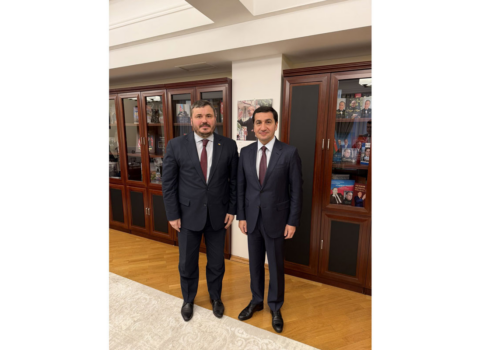 Hikmət Hacıyev Ukrayna səfiri ilə strateji tərəfdaşlığın gücləndirilməsini müzakirə edib