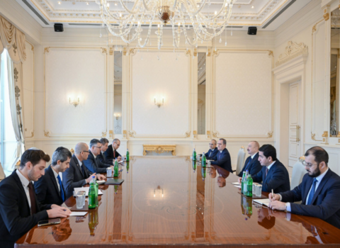 İlham Əliyev İsrailin xarici işlər nazirini qəbul etdi