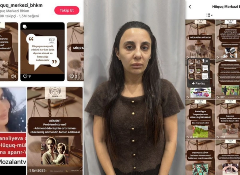 “TikTok”da özünü hüquqşünas kimi təqdim edən şəxs həbs olundu