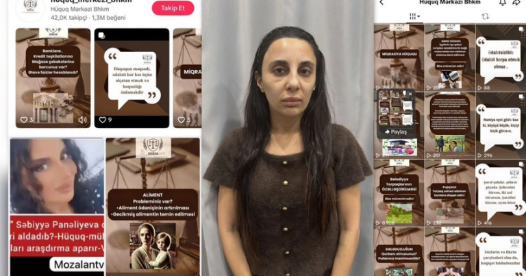 “TikTok”da özünü hüquqşünas kimi təqdim edən şəxs həbs olundu “TikTok”da özünü hüquqşünas kimi təqdim edən şəxs həbs olundu