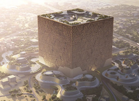 Səudiyyə Ərəbistanı nəhəng layihəni dayandırdı: Dünyanın ən böyük binasının tikintisinə stop qoyuldu